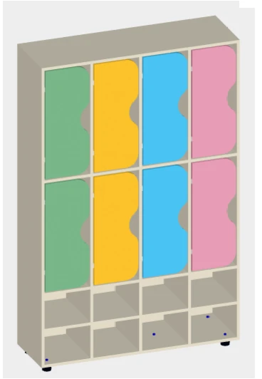 Two-Tier Storage Cabinet Art. S.11.13