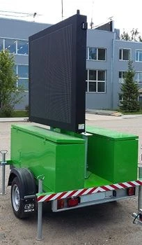 Full-Color Traffic Warning Trailer Display "Tablo-CITY-360