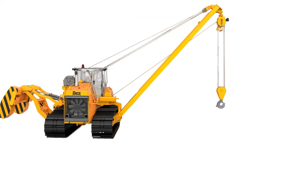 Pipe Layer Crane PL222 with YAMZ Engines