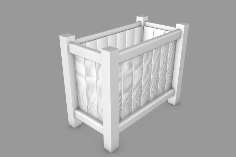 1 Meter Planter Pot without Reservoir