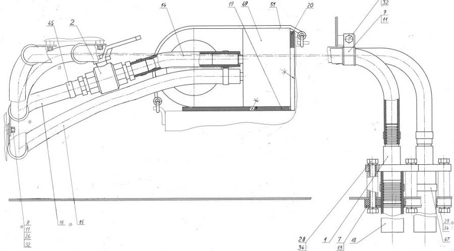 تركيب نظام تدفئة المقصورة 1101-47-1SB لآلات تشيترا