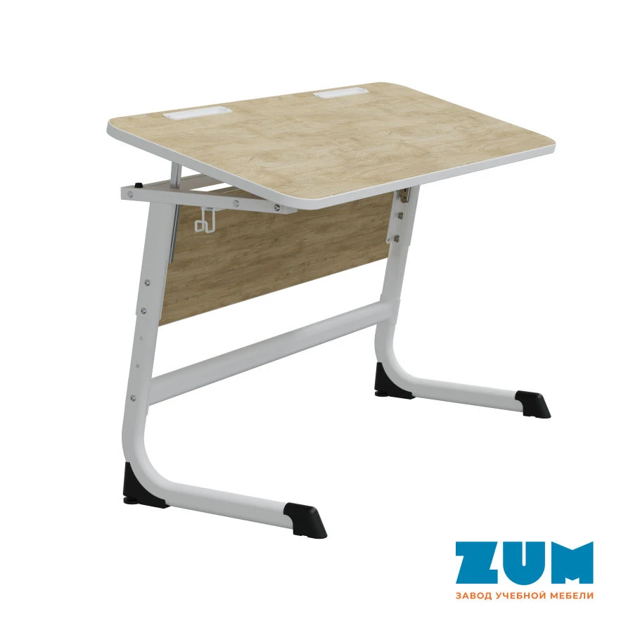 Adjustable Student Desk "Nova", Two-Seater, Grades 3-5, Model ZUM - SU.2.35.NU