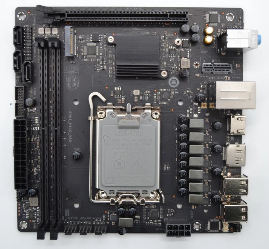 Mini-ITX Motherboard ET109-MB-P with Intel Processor
