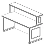 Classic Series Direct Output Desk 1500x770x1150 mm