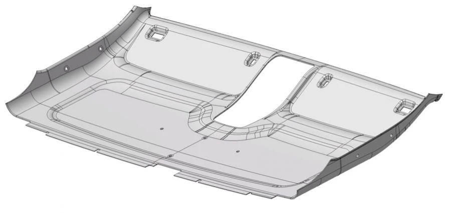 Roof Upholstery A31R23-5702010-20