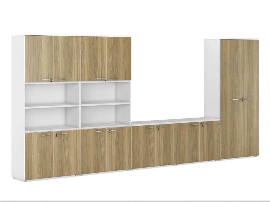 High Wardrobe for Office - Model CLF522