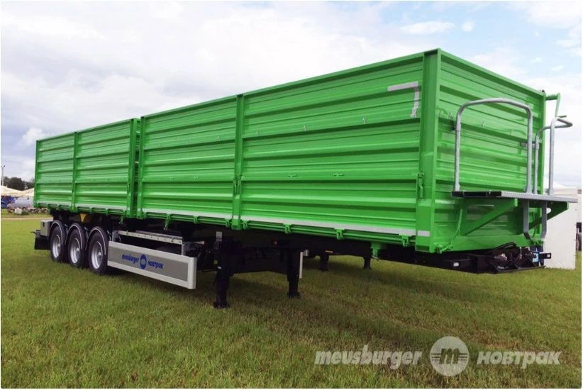 SK-345S Three-Axle Dump Semi-Trailer for Bulk Cargo Transport