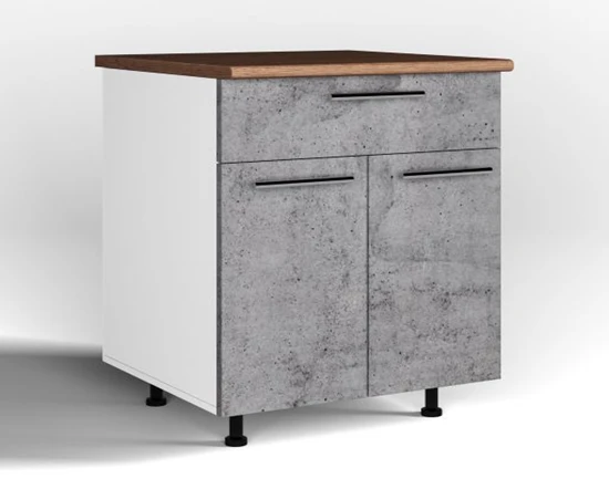 Kitchen Base Cabinet with 1 Drawer and 2 Doors