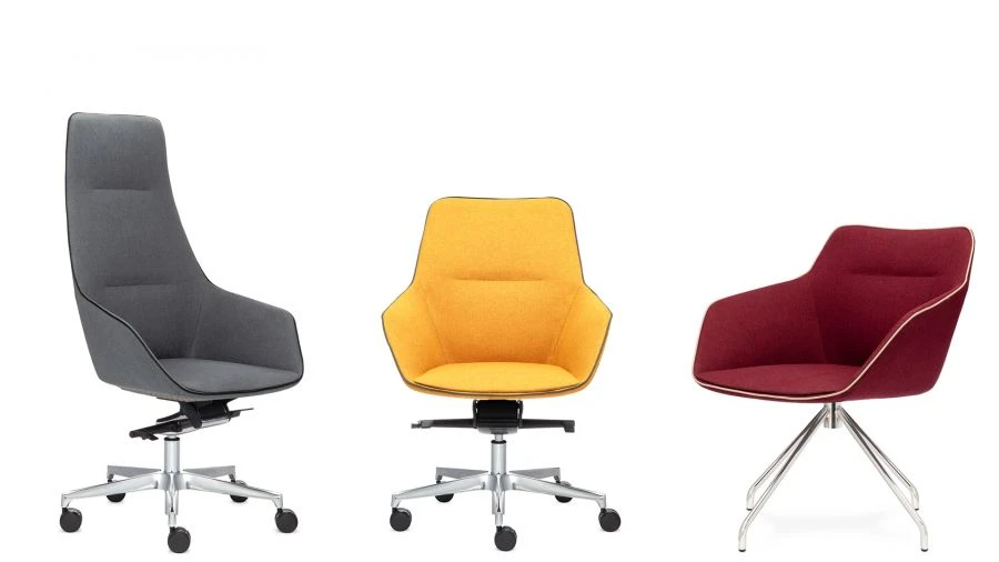 Monza Office Chair - High Back Ergonomic Design