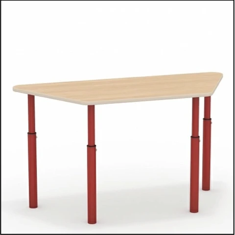 Trapezoidal Table for Educational Institutions