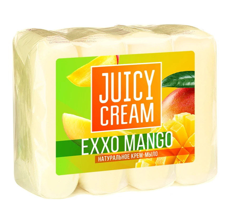 Juicy Cream Exxo Mango Solid Toilet Soap