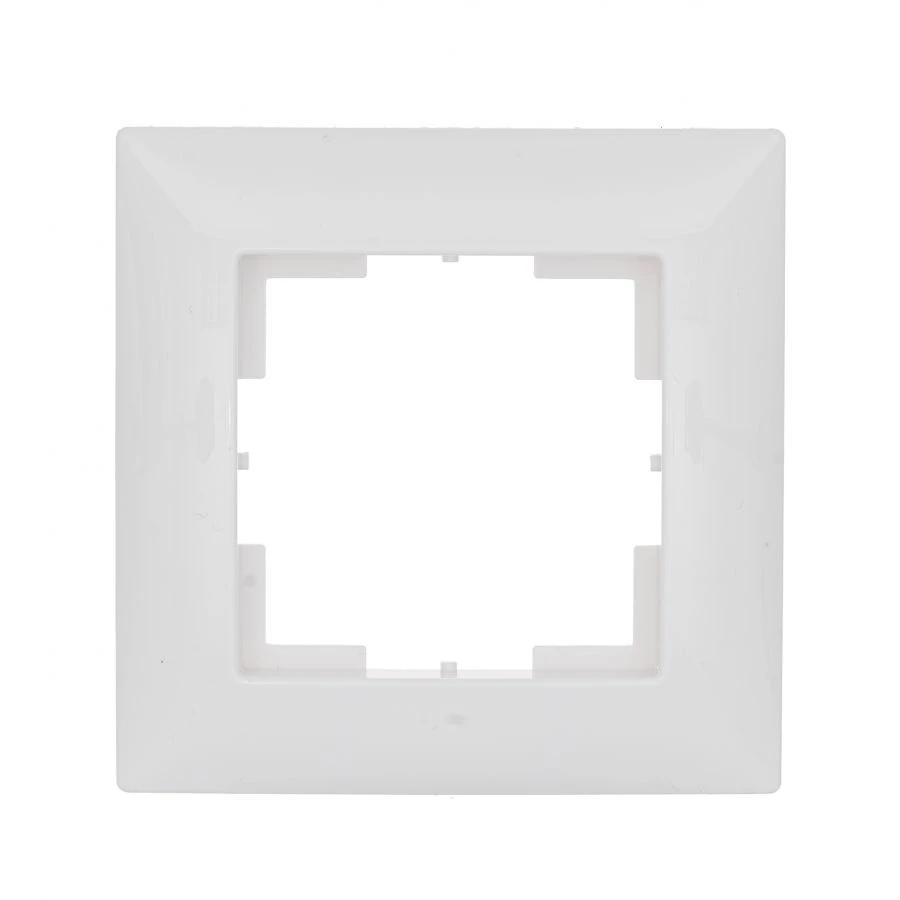 Single White Frame "MARIYA" - Durable ABS Plastic