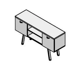 خزانة مكتب خشبية مجموعة "Air Zone