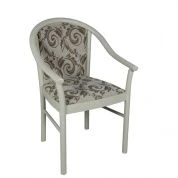 كرسي مانويل ذو الإطار الخشبي