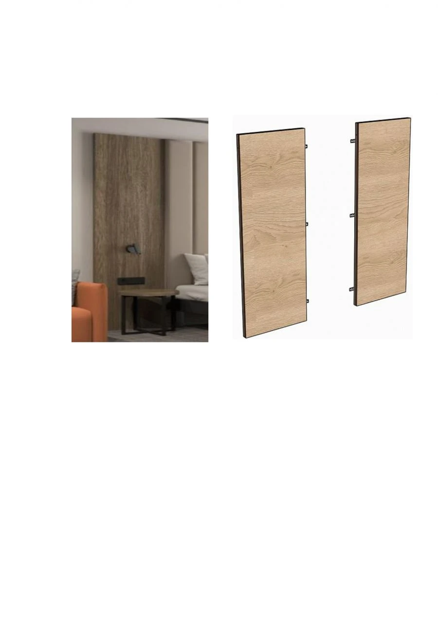 Soft Element Headboard Panel Set - Two Pieces