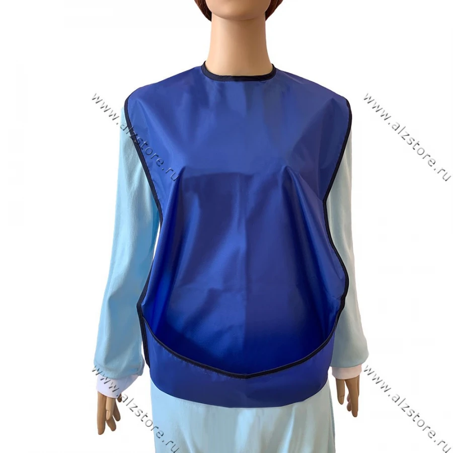 Waterproof Adult Bib with Pocket