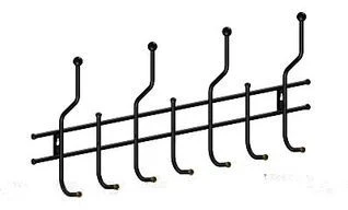 Wall-Mounted Coat Rack with 7 Hooks "800-R