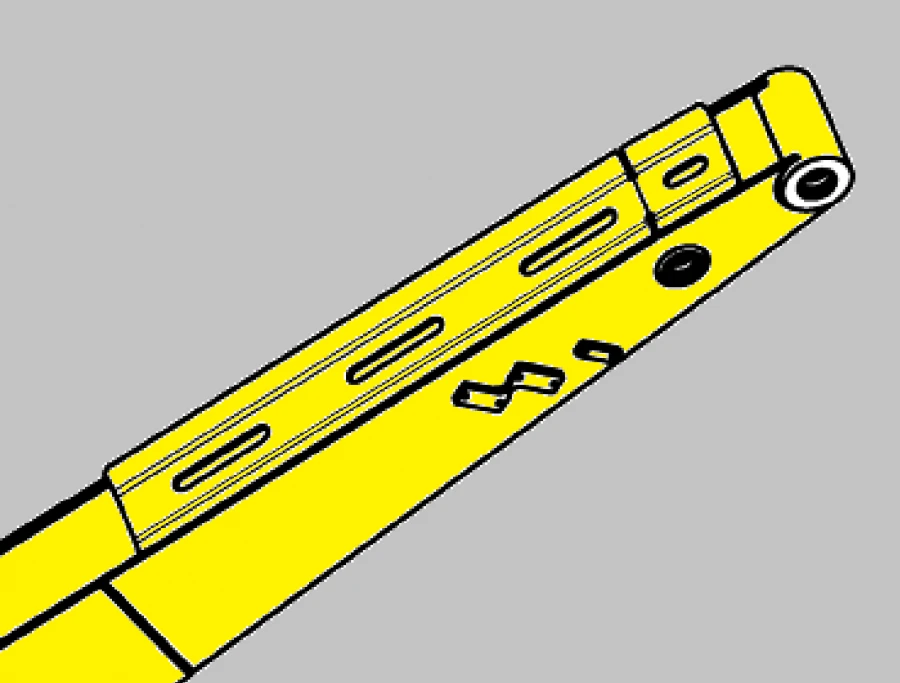 Lower Belt Protection 9627731 for Tractor Bucket Attachment