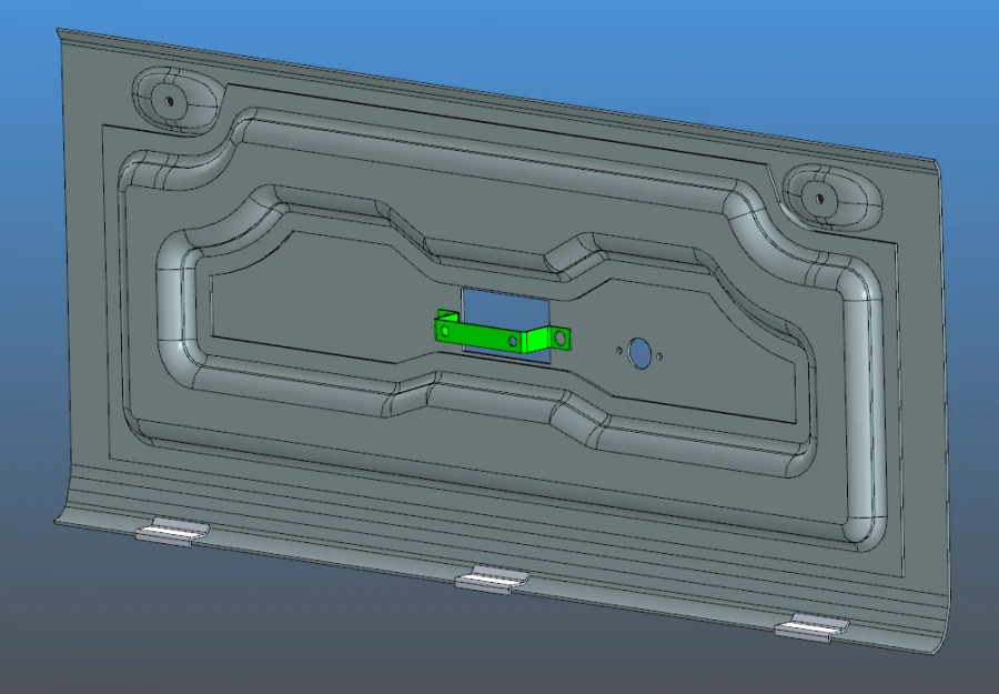 غطاء العجلة الاحتياطية الأيمن 5299231-5412560