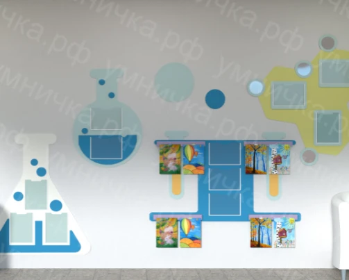 Chemistry Information Stand Set ISP-016