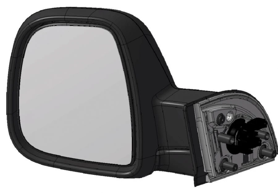 Left Electric Textured Mirror for Vehicles 1683752381