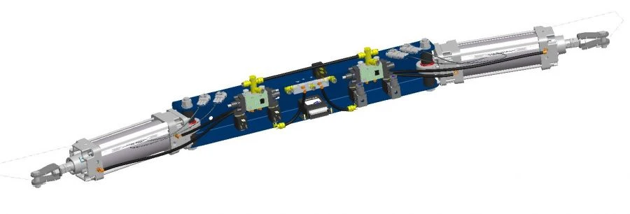 مشغل أبواب هوائي للمركبات 40М2R63/116T1B007