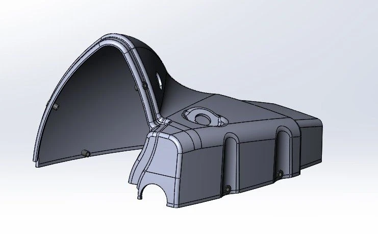 Right Interior Cabin Panel for Tractor - 210.11.16.01.180