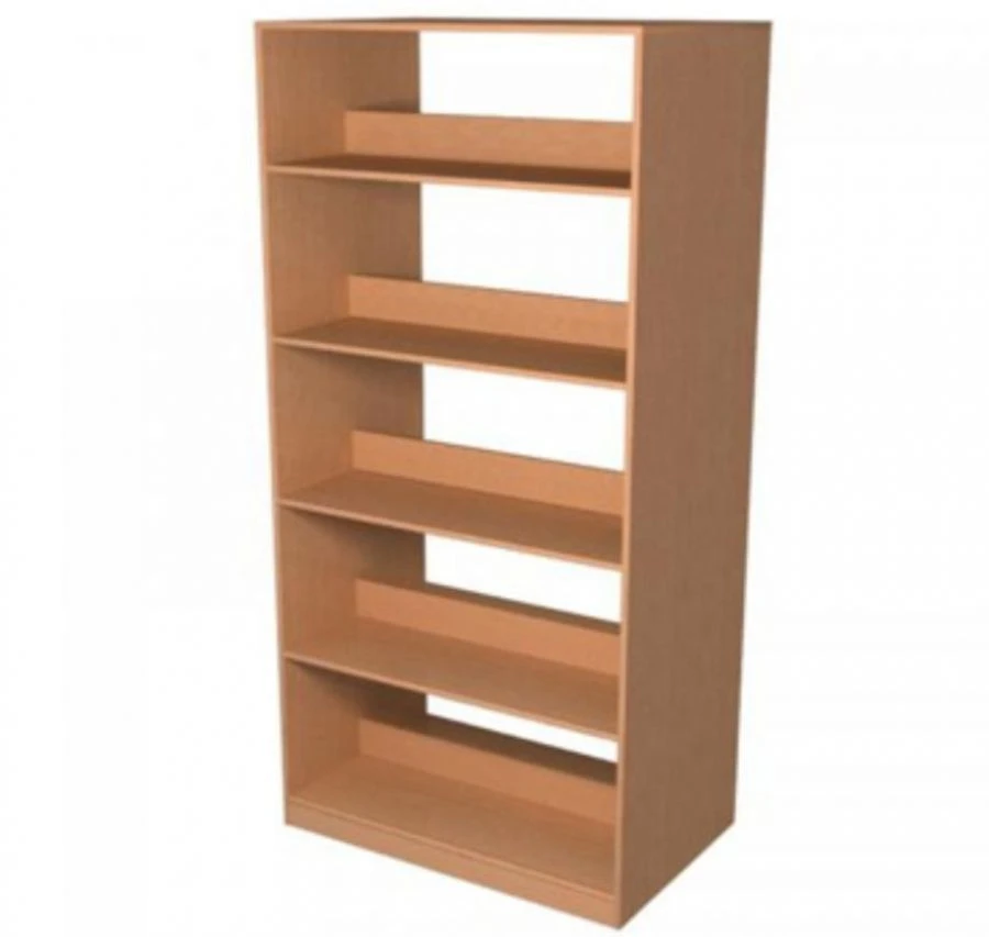 Double-Sided Library Shelf for Offices - Model SB-2