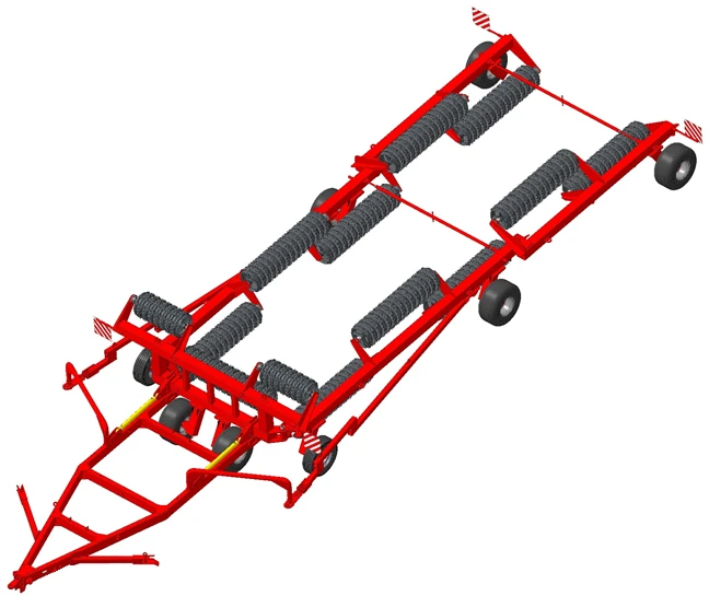 Chain-Roller KКЗ-23-03 E for Soil Compaction