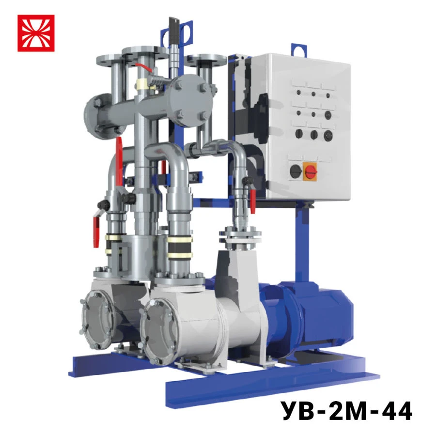 Vacuum Pump Station with Shredding Pumps "UV-2M-44
