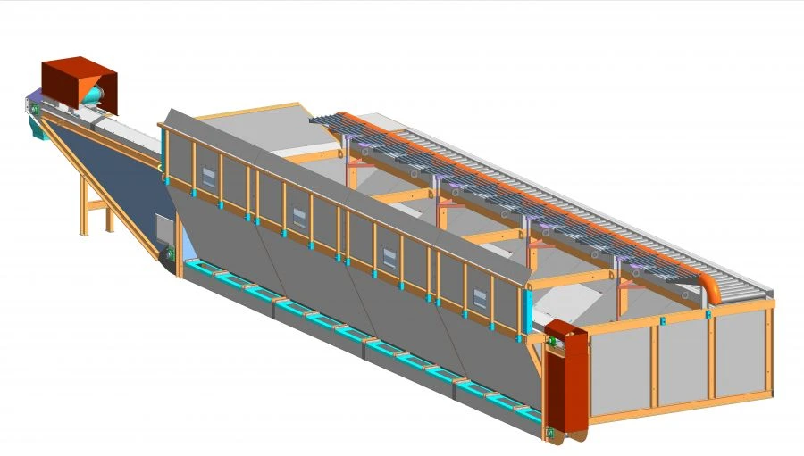 Aerated Receiver for Wet Grain APVZ-40