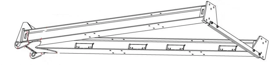 DMC Main Frame Assembly for Seeders (Model 110200)