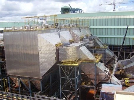 فلتر كهربائي استاتيك أفقي ذو قسمين EG 3436-4-10