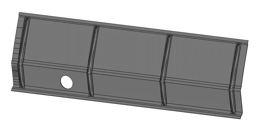 لوحة السقف المصنوعة بطريقة التفريغ للسيارات - نموذج 5299230-5702110-52