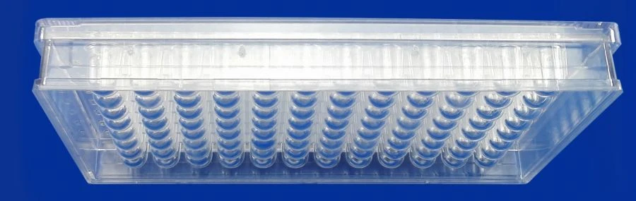 Disposable Laboratory Research Tablet PLC-1-96-0.3-PS with Lid