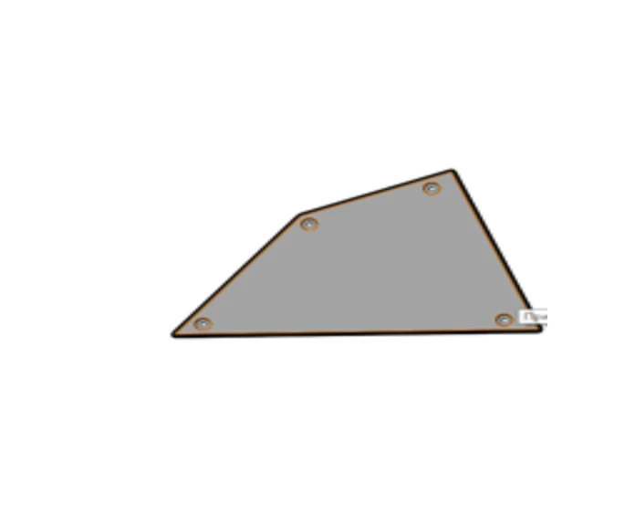 Left Table Hatch S.31Р-31.10.516 for Tram Cars