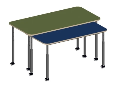 Rolling Work Table (Set of 2) Art. S.03.31