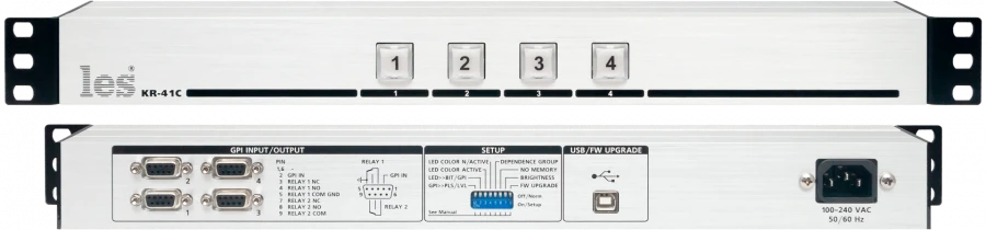 Active Remote Control KR-41C with 4 Buttons