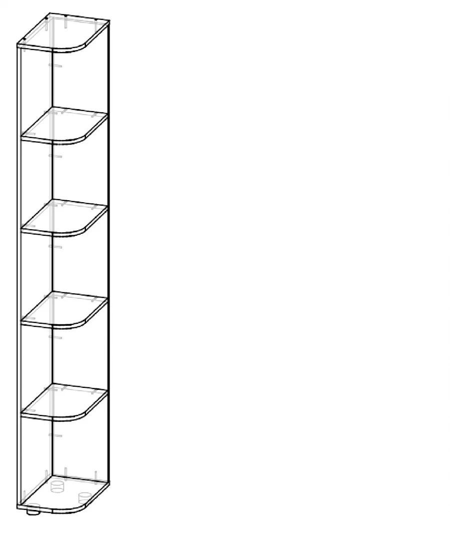 Radius Segment R1 for Document Storage