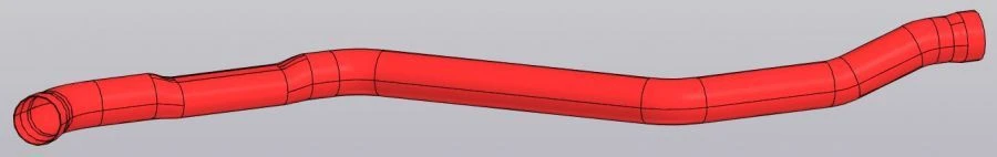 أنبوب العادم لسيارة HAVAL JOLION 1201734XGW02A