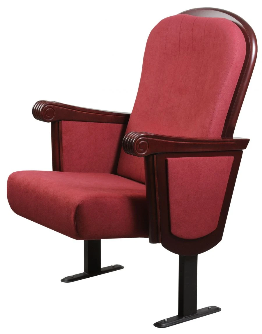 Comfortable Theater Seat with Metal Frame and Upholstered Foam Padding "Pushkin