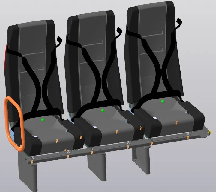 مقعد ركاب الحافلة المدرسية 322121.6850011