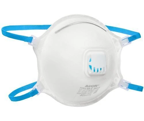 قناع نصفى فلاتر AirON FFP2 NR D 202vR لحماية الجهاز التنفسي