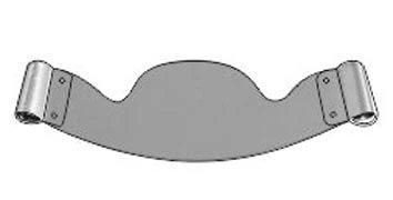 قوالب معدنية مسطحة مع جهاز تثبيت قفل رقم 1.302(2)