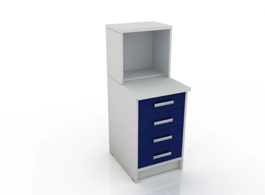 وحدة الأدراج الطبية مع 4 أدراج، موديل 106-009-4