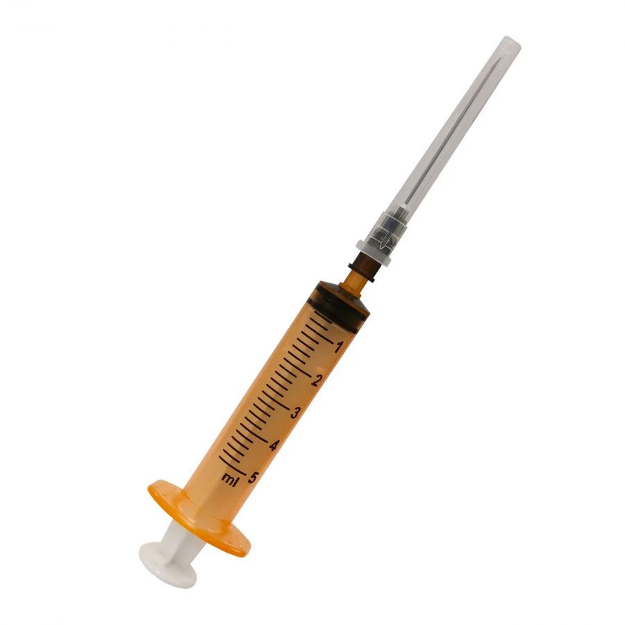 Disposable Sterile Injection Syringes with Light-Protective Needles 5ml