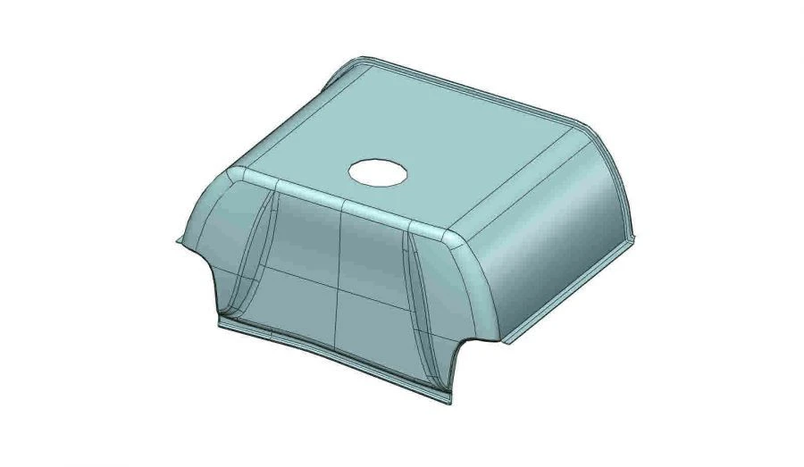 غلاف القوس الخلفي الأيمن 529220-5107056