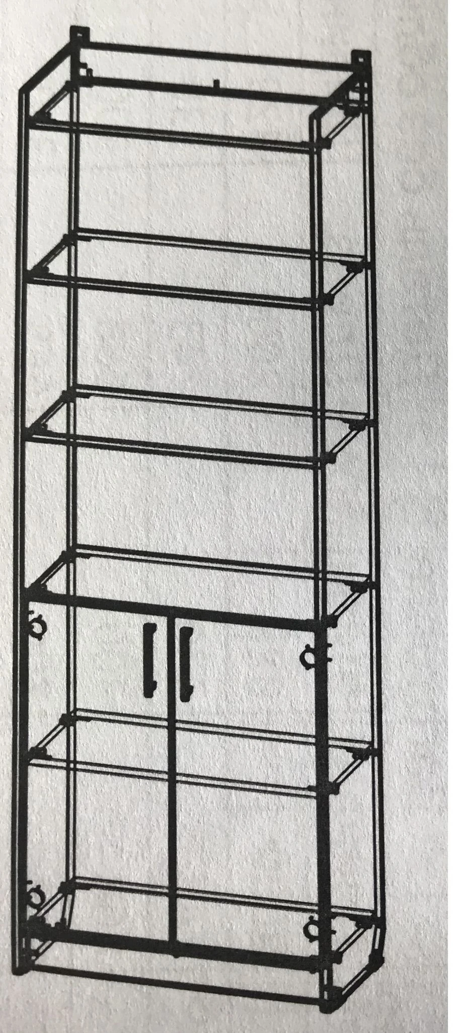 Wooden Office Wardrobe No. 3