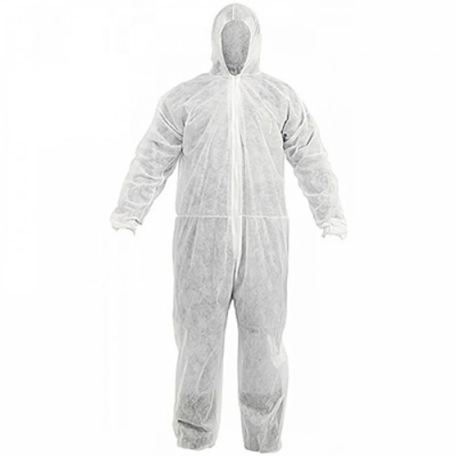 بدلة طبية غير معقمة ذات استخدام واحد مصنوعة من مادة غير منسوجة