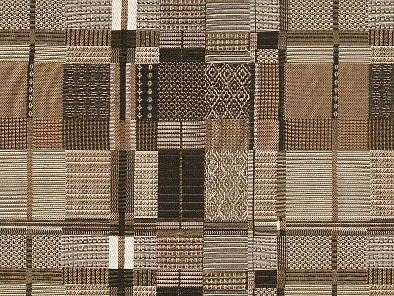 قماش تنجيد جاكار مع علامة تجارية "UUU" - الفن. 363000